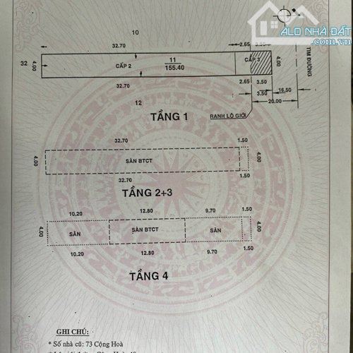 Mặt tiền CỘng Hòa,p13,Tân Bình_ 4x40m_ Giá 25 tỷ TL - 8