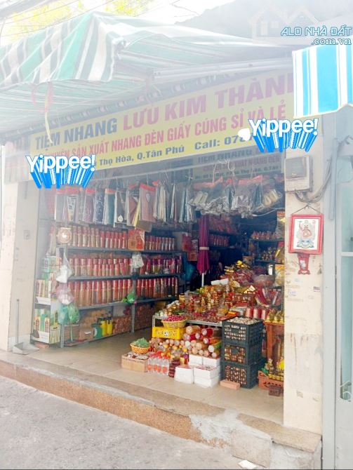 MẶT TIỀN ĐƯỜNG LÊ ĐẠI ( CHỢ TÂN PHÚ 2) KHU VỰC MUA BÁN KINH DOANH SẦM UẤT, CN: 83M2,