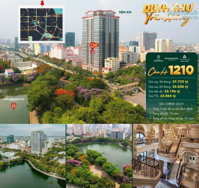 Tìm chủ nhân xứng tầm cho căn Hoa hậu 3pn Hanoi Signature 202.4m2 chỉ 32 tỷ