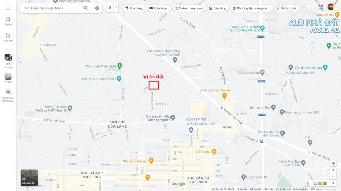 Giảm 700tr đất 10x35m mặt tiền Chu Văn An P. An Phú gần Vòng Xoay An Phú - 1