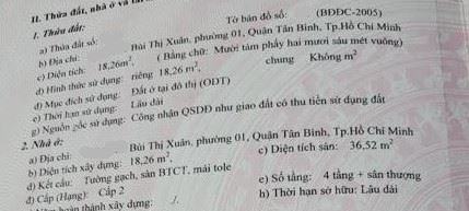 Nhà 5 tầng Bùi Thị Xuân hoàn công đủ, DTSD 90m2, giảm còn 3 tỷ 4 - 4