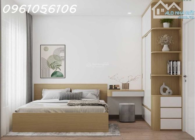 Cho thuê chung cư SmartCity - 55 mét vuông - 2 phòng ngủ + 1WC - full nội thất - 4