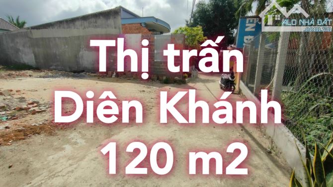 "Bán đất thị trấn Diên Khánh đường ô tô đi 3 - 3,5m. Cách đường Đồng Khởi chỉ 50m.  - Nằm