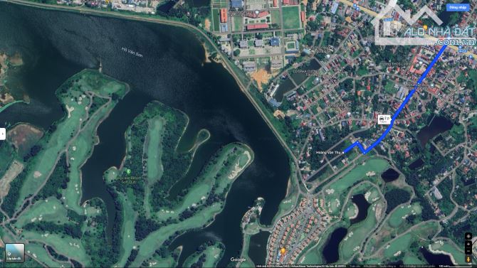 Cần tiền,Giá 8tr4 bán nhanh 362m2 đất full thổ cư khu đấu giá TĐC sân Golf Hồ Văn Sơn - 1