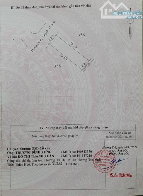 Bán đất Mặt tiền đường Tống Phước Trị, Tự Hạ, Hương Trà, TP Huế - 3