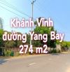 Bán đất ngộp mặt tiền đường nhựa 10m đi vào khu du lịch suối Yang Bay, Khánh Phú, Khánh Vĩ