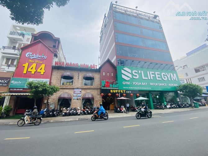 Bán nhà mặt tiền Tân Sơn Nhì, Phường Tân Sơn Nhì Quận Tân Phú DT 12x25m đúc 3 tầng
