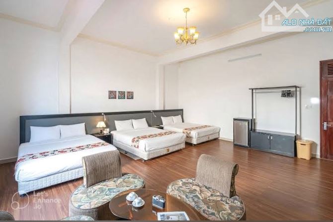 KHÁCH SẠN HAI MẶT TIỀN ĐƯỜNG CHÍNH BA THÁNG HAI P1 ĐÀ LẠT 497M2 NGANG 18M 200TỶ - 1