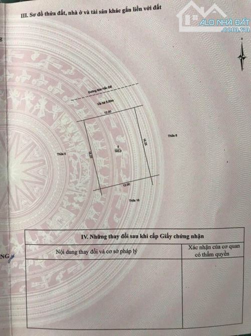 Cần bán lô biệt thự hoa hậu có 1-0-2 tại đô thị đẹp Đường mai hắc đế tp Hải Dương