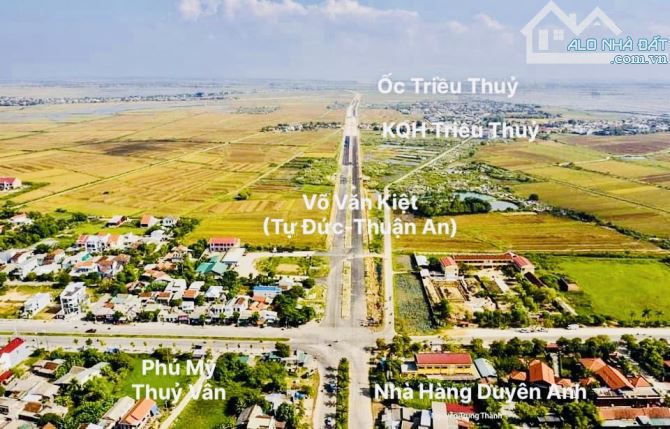 Lô Góc 2 Mặt Tiền Triều Thuỷ - Phú Vang - 1,450