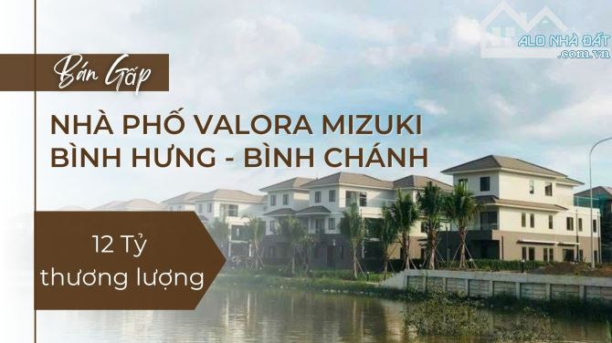 Bán nhà phố sân vương tặng kèm nội thất cao cấp đã có sổ hồng Mizuki Bình Hưng Bình chánh