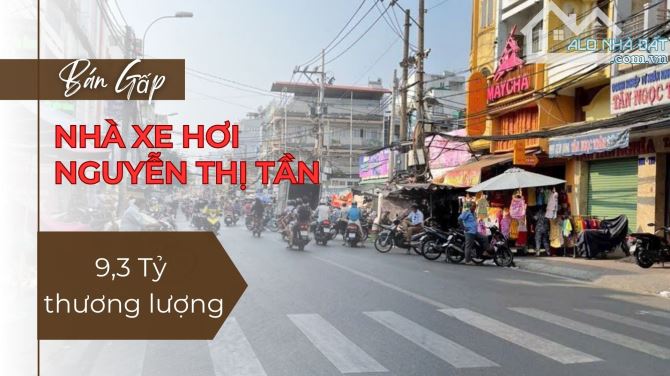 Bán gấp hẻm xe hơi 1 xẹt tới nhà/ 104m2/Ngay chợ Nguyễn Thị Tần Quận8