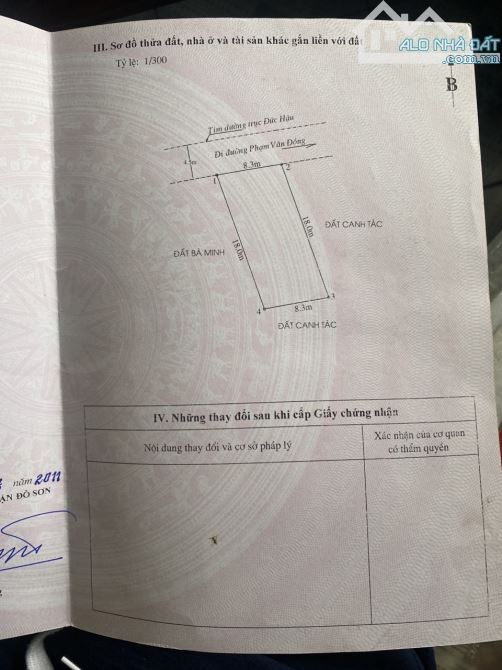 Lô Biệt thự 147m ngang 8.3m mặt đường Thượng Đức , Minh Đức, Đồ Sơn. Giá 2x triệu . L