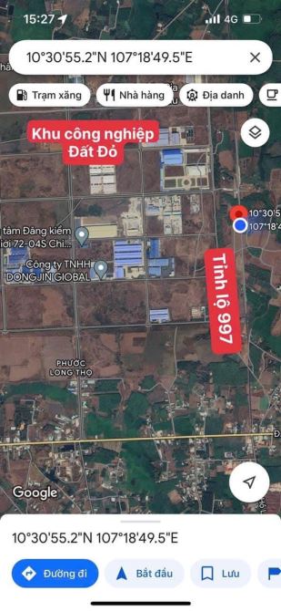 Bán 10m mặt tiền nhựa lón TL997 Phước Long Thọ - Đất Đỏ giá rẻ - 3