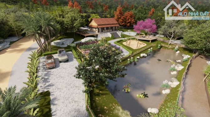 Sở hữu ngay nhà vườn nghỉ dưỡng 2285m², 1100m² thổ cư tại Cao Phong, Hòa Bình chỉ 2,3 tỷ - 6