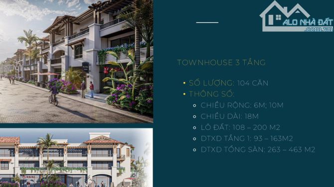 Chuỗi shophouse, biệt thự trung tâm nhất Đà Nẵng, phân khu Sonata, phân khu thấp tầng Sun. - 7