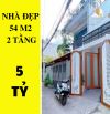 ✔️ Bán Nhà Phan Văn Trị P.11 Bình Thạnh - 54m2 - 2 tầng - 5 tỷ