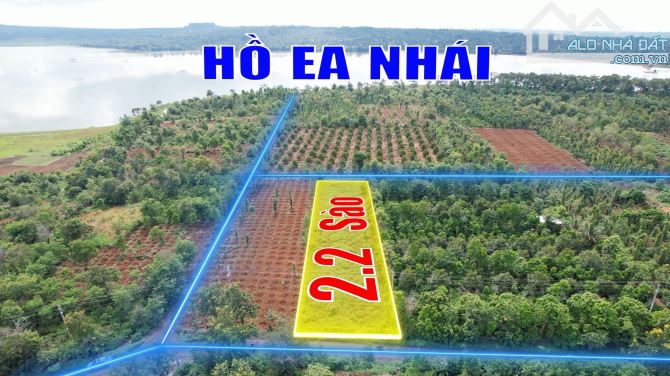 2,2 sào 2 mặt đường nhựa Km17 Quốc Lộ 26 sát đường HCM 2,2 tỷ Quỳnh Anh - 2