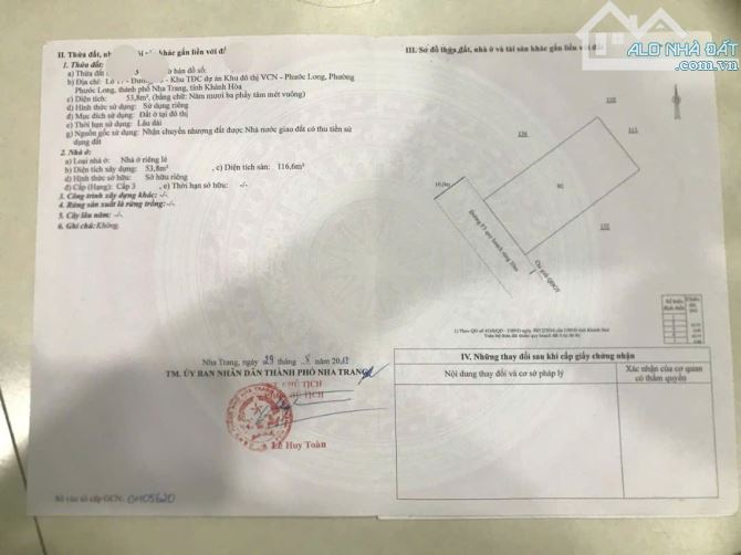 Chỉ 3,85 tỷ - Nhà 2 tầng mới đẹp, đường 10m, khu TĐC VCN Phước Long, Nha Trang. - 1