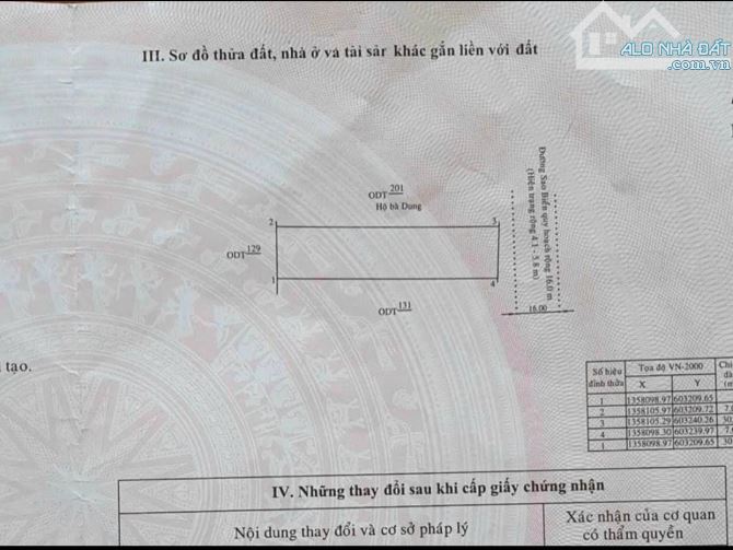 Bán đất mặt tiền đường Sao Biển, phường Vĩnh Hải, Nha Trang 213m2 ( rộng 7m ) giá 75trđ/m2 - 4