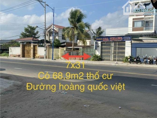 BÁN NỀN MẶT TIỀN ĐƯỜNG HOÀNG QUỐC VIỆT