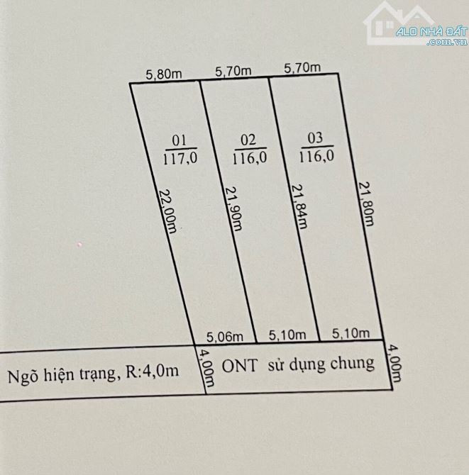 Bán đất Tân Phong Kiến Thụy 116m2 bao bìa