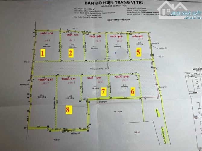 Bán đất HXT - P12 - Bình Thạnh - 110m2 - 16.1 tỷ. - 1