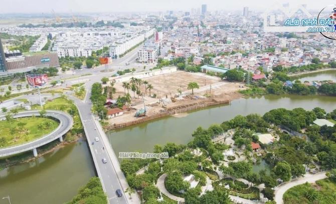 Bán lô đất 46m2 mặt đường Bạch Đằng, Thượng Lý, Hải Phòng 6tỷ view Vin.