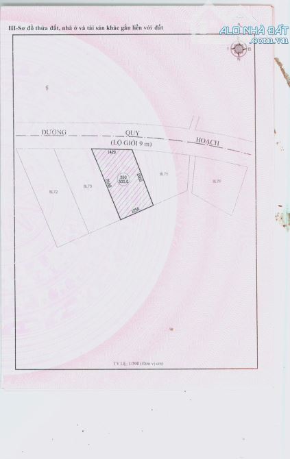 Lô đất 300m Yersin đối diện trường CĐ Sư Phạm-P9 Đà lạt