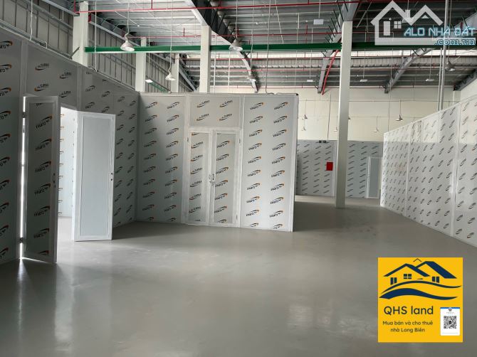 Kho, xưởng cho thuê 500-1000m2 Cự Khối gần cầu Thanh Trì đủ pccc, xe công🎊 - 1