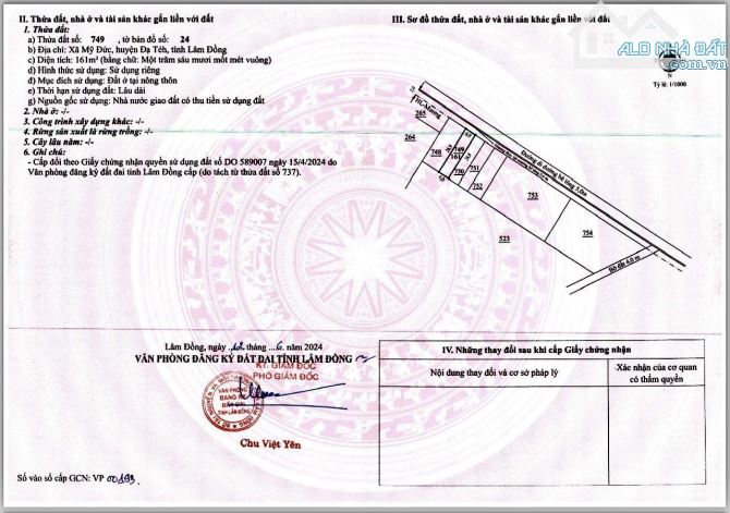 ✨ DT 6x27m (FULL Thổ Cư) đường Bê Tông 5M, KDC ở kín, cách Nhựa DT725 chỉ 900m - 269Tr/ lô - 6