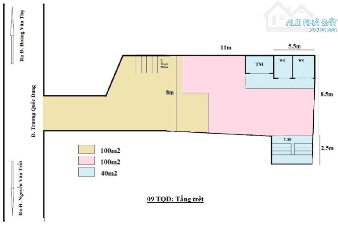 Cho Thuê nhà nguyên căn 5 tầng 8m x 18m (nở hậu 10m) ở số 9 Trương Quốc Dung Q. Phú Nhuận - 2