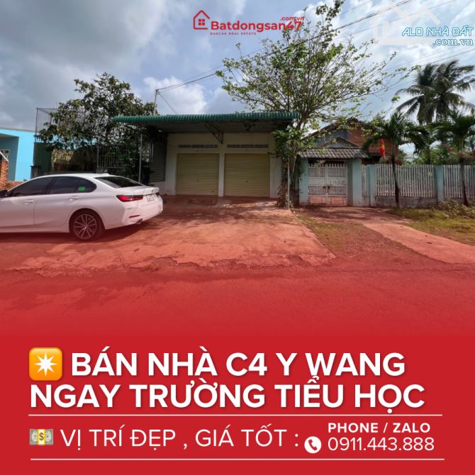 🌟🌟🌟BÁN NHÀ C4 MT HẺM Ô TÔ Y WANG GẦN TRƯỜNG PHAN ĐĂNG LƯU - 5
