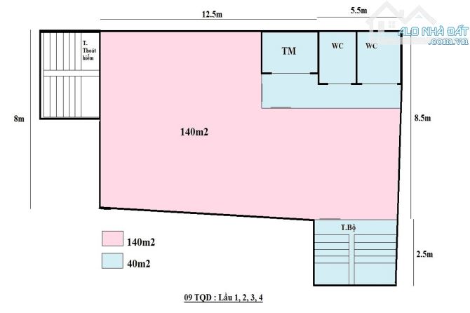 Cho Thuê nhà nguyên căn 5 tầng 8m x 18m (nở hậu 10m) ở số 9 Trương Quốc Dung Q. Phú Nhuận - 8