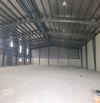 Cho thuê 1.500m2 kho xưởng tại Từ Sơn, Bắc Ninh, xe container vào xưởng