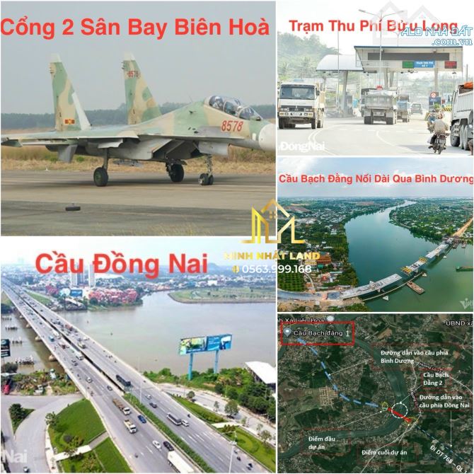 Cơ Hội Mua Đất Nền An Cư gần Sân Bay Biên Hòa chỉ với 900 triệu,  Giáp Sông Đồng Nai