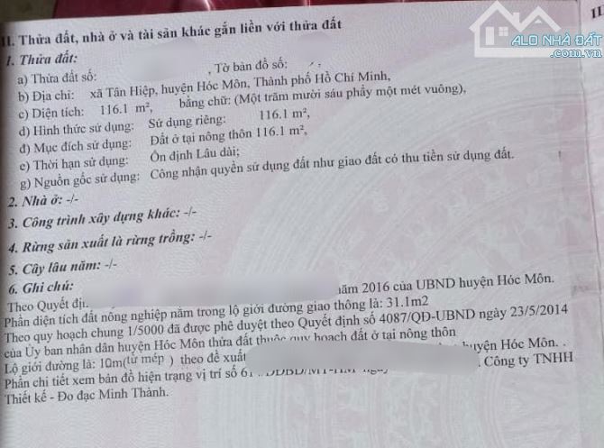 Bán Nhanh Dãy Trọ Ở Đỗ Văn Dậy Hóc môn 740triệu 116m2 Sổ Hồng Riêng hiện Dang Cho Thuê - 4