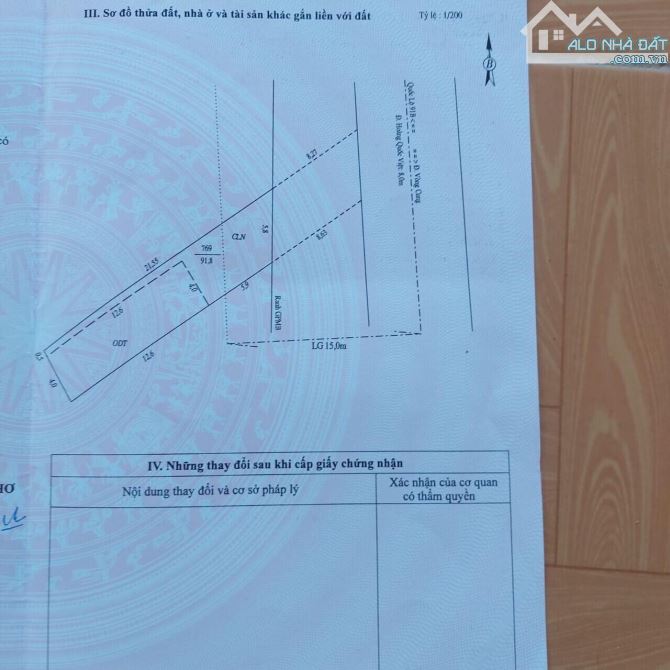 BÁN ĐẤT MẶT TIỀN ĐƯỜNG HOÀNG QUỐC VIỆT , GẦN KHU TĐC AN BÌNH - 4