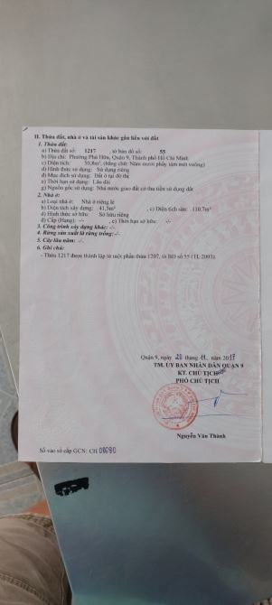 Bán nhà Phú Hữu Quận 9 gần chợ đường Gò Cát TP Thủ Đức (50.8m2) 4.5 tỷ - 1