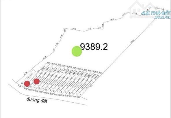 9300m2 đất có 100m thổ cư giá 850tr trên đất trồng điều