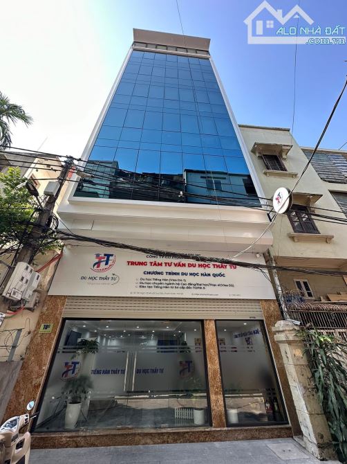 BÁN TÒA BUILDING 9 TẦNG THANG MÁY PHÂN LÔ NGÕ 102 KHUẤT DUY TIẾN DT 64M2 MT 7M2 GIÁ 29 TỶ - 11