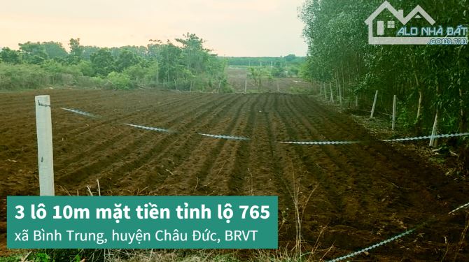 💥Chủ gửi 3 lô 10m mặt tiền DT 765 xã Bình Trung, Châu Đức, BRVT - 1