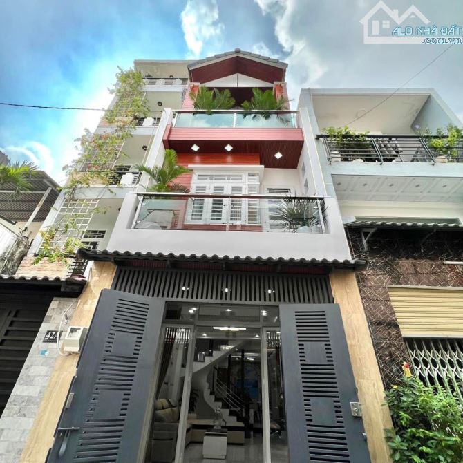 🔥 Nhà hẻm 6m Bình Giã – diện tích lớn 5 x 15m, 4 tầng, 12.7 tỷ TL - 1