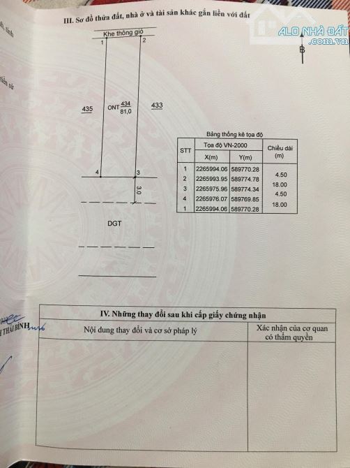 Cần bán lô đất tại TĐC Đông Mỹ giáp TNR diện tích 81m² hướng Nam giá 2 tỷ xxx - 2