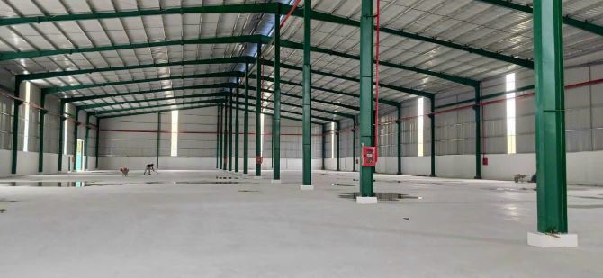 Cho thuê 2481m2 Xưởng Ngoài KCN Mỹ Phước Gía : 165 triệu