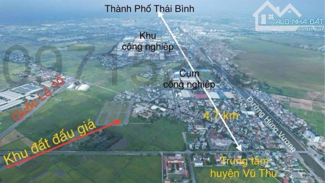 Bán đất khu đấu giá Minh Quang, Vũ thư