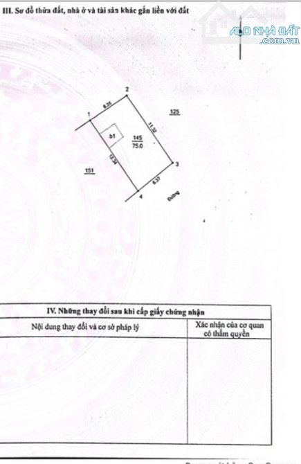 CỰC HIẾM! ĐẤT ĐỐNG ĐA-NGÕ TO NHƯ PHỐ-ÔTÔp TRÁNH-K.DOANH-198 XÃ ĐÀN-DT:75M2 x 6.5M GIÁ 16TỶ - 1