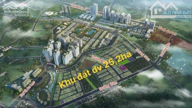 Bán đât phân lô khu 25,2ha Vân Canh diện tích 53,4m2 giá 6ty4 - 3