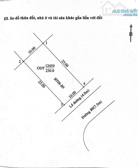 BÁN NỀN BIỆT THỰ  B9 KHU PHÚ  AN - 3