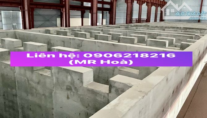 Cho thuê 15000m2 xưởng mạ, sẵn hạ tầng, có cắt nhỏ. - 1